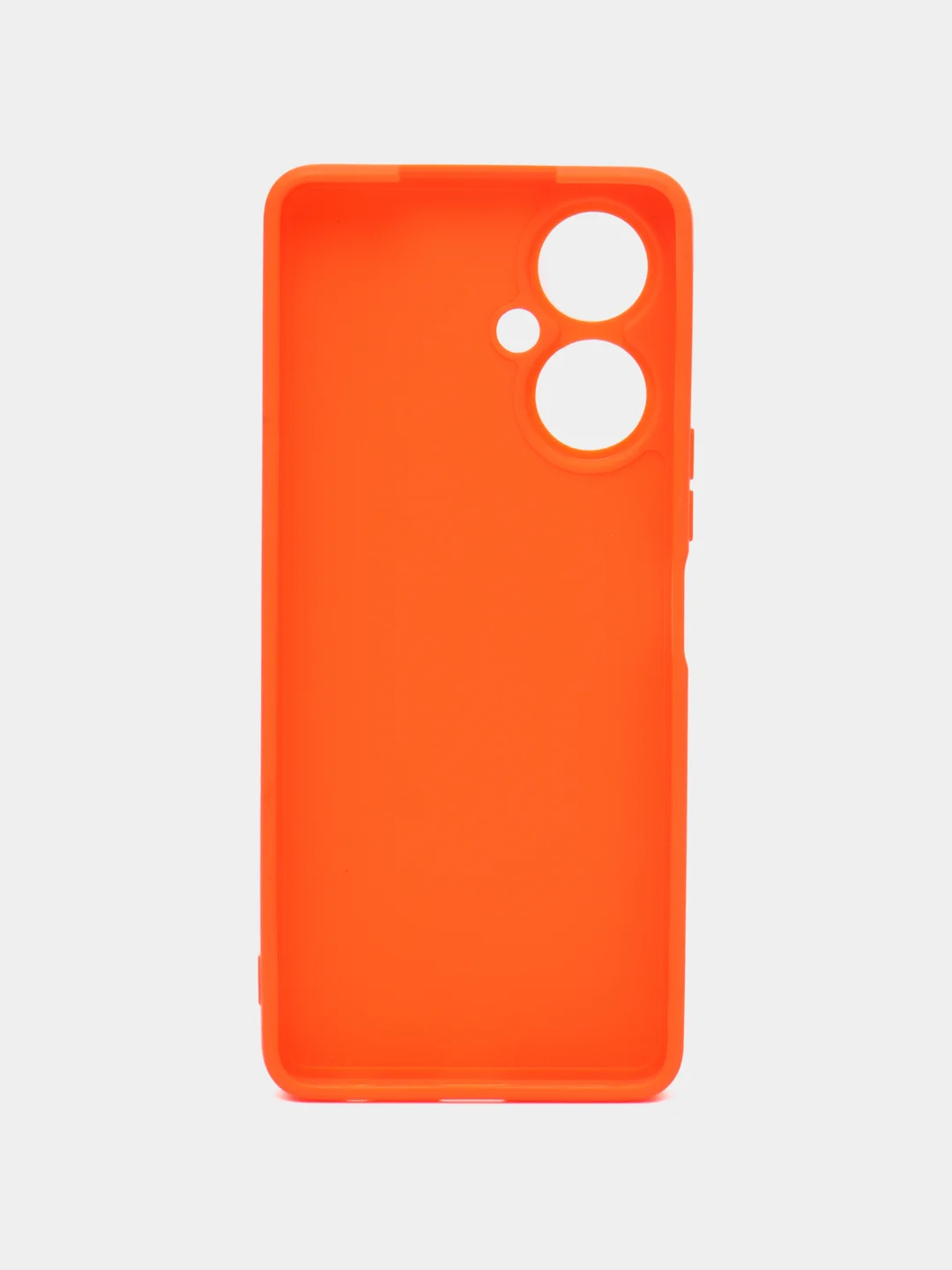 Оранжевый силиконовый чехол для Tecno Camon 19 / 19 Pro (Техно Камон 19 / 19 Про), прозрачный