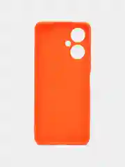 Оранжевый силиконовый чехол для Tecno Camon 19 / 19 Pro (Техно Камон 19 / 19 Про), прозрачный