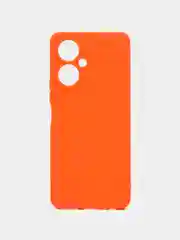 Оранжевый силиконовый чехол для Tecno Camon 19 / 19 Pro (Техно Камон 19 / 19 Про), прозрачный