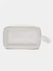 Белый водонепроницаемая сумка-косметичка Washbag косметичка,  для бассейна, душа,женская аптечка