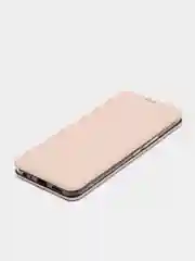 Пудровый чехол-книжка для Tecno Spark 8C / Spark Go 2022 (Техно Спарк 8С / Спарк Го 2022)