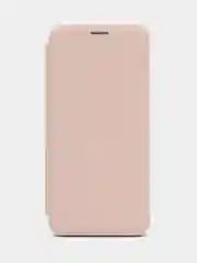Пудровый чехол-книжка для Tecno Spark 8C / Spark Go 2022 (Техно Спарк 8С / Спарк Го 2022)