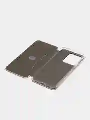 Пудровый чехол-книжка для Tecno Spark 8C / Spark Go 2022 (Техно Спарк 8С / Спарк Го 2022)