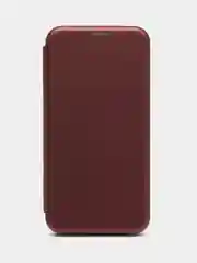 Багровый чехол-книжка Itel A48 / Ител А48