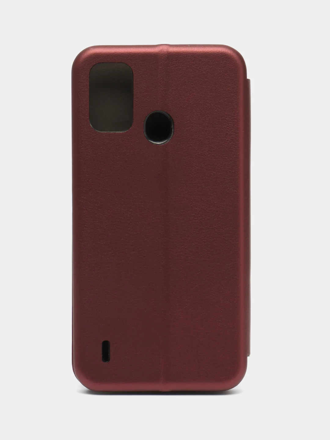 Багровый чехол-книжка Itel A48 / Ител А48