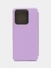Лавандовый чехол-книжка для Tecno Spark 8C / Spark Go 2022 (Техно Спарк 8С / Спарк Го 2022)