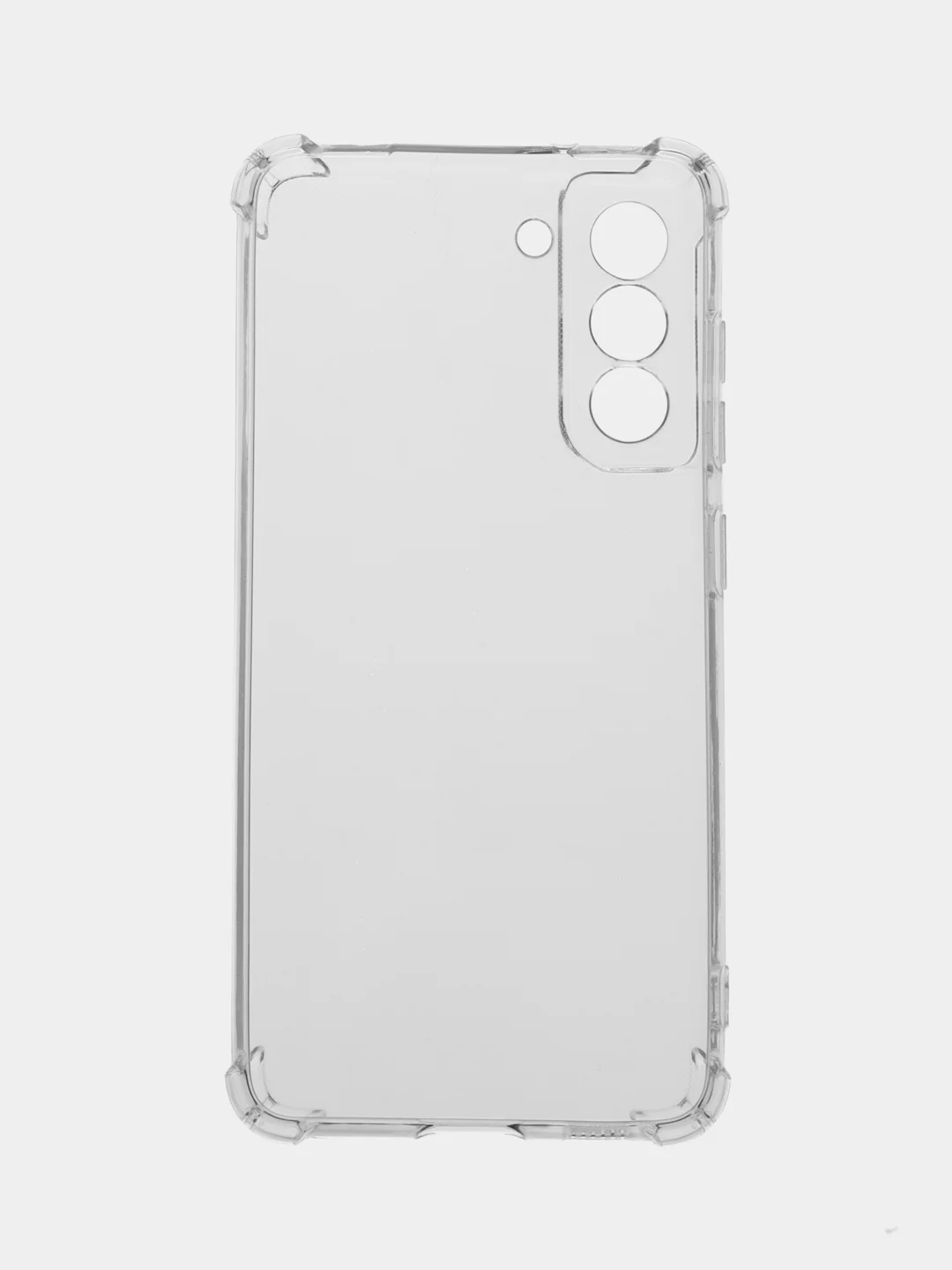 Прозрачный чехол для Samsung Galaxy S21 FE, S21FE (Самсунг Галакси С21 ФЕ, С21ФЕ), прозрачный