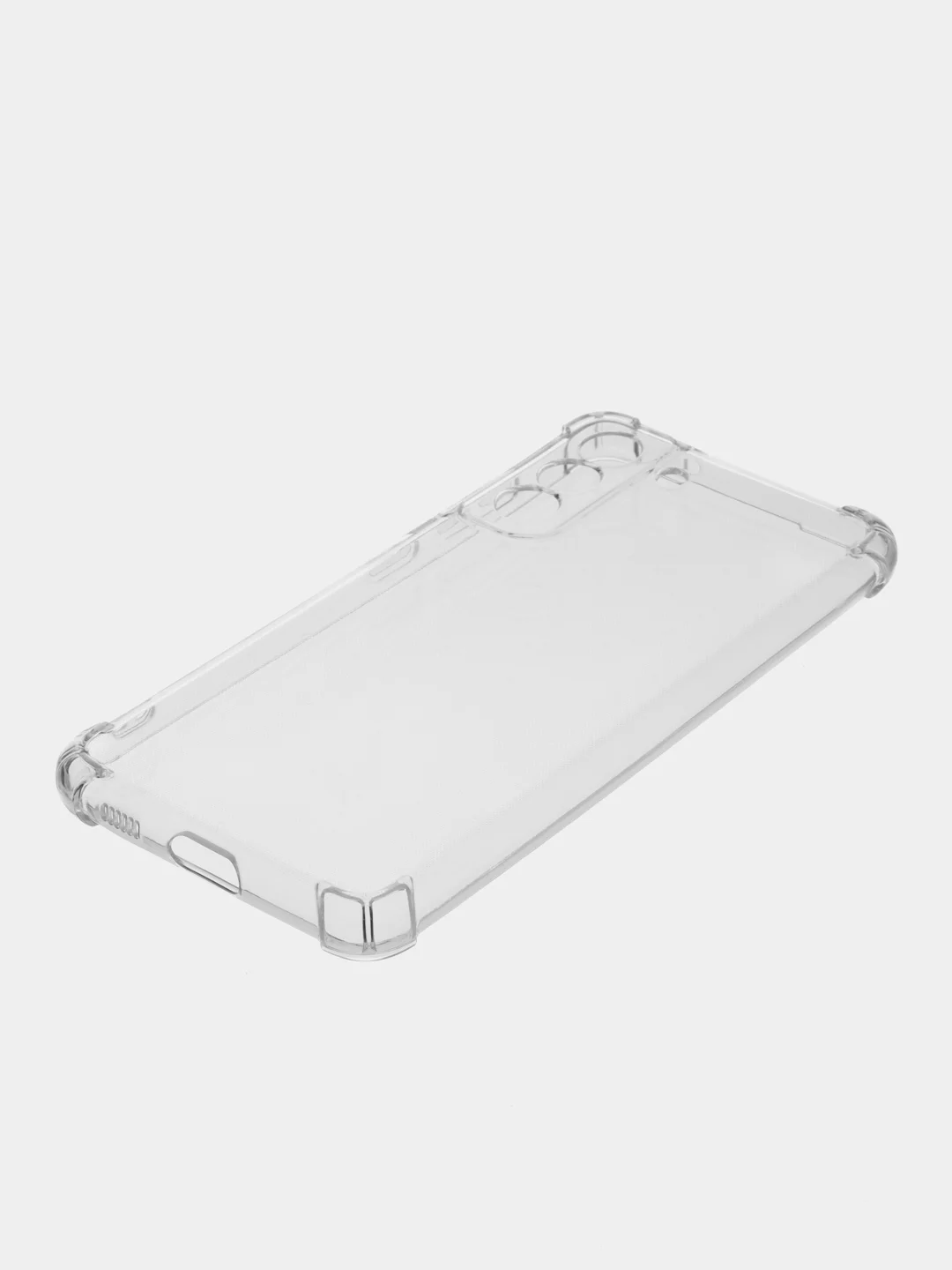 Прозрачный чехол для Samsung Galaxy S21 FE, S21FE (Самсунг Галакси С21 ФЕ, С21ФЕ), прозрачный