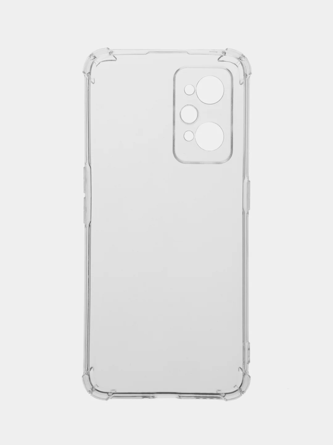 Прозрачный чехол для Realme GT Neo 2 / GT 2 / GT Neo 3T ( ГТ Нео 2 / ГТ Нео 3Т ), силиконовый с защитой камеры, прозрачный