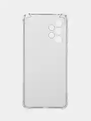 Прозрачный чехол для Samsung Galaxy A33 5G (Самсунг Галакси А33), прозрачный, черный с защитой камеры