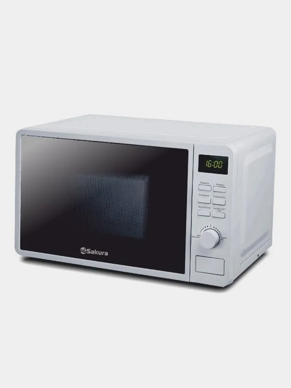 Микроволновая печь Sakura SA-7054W, белая, 20 л