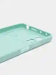 Мятный чехол Xiaomi Poco X4 Pro (Сяоми Поко Х4 Про), прозрачный