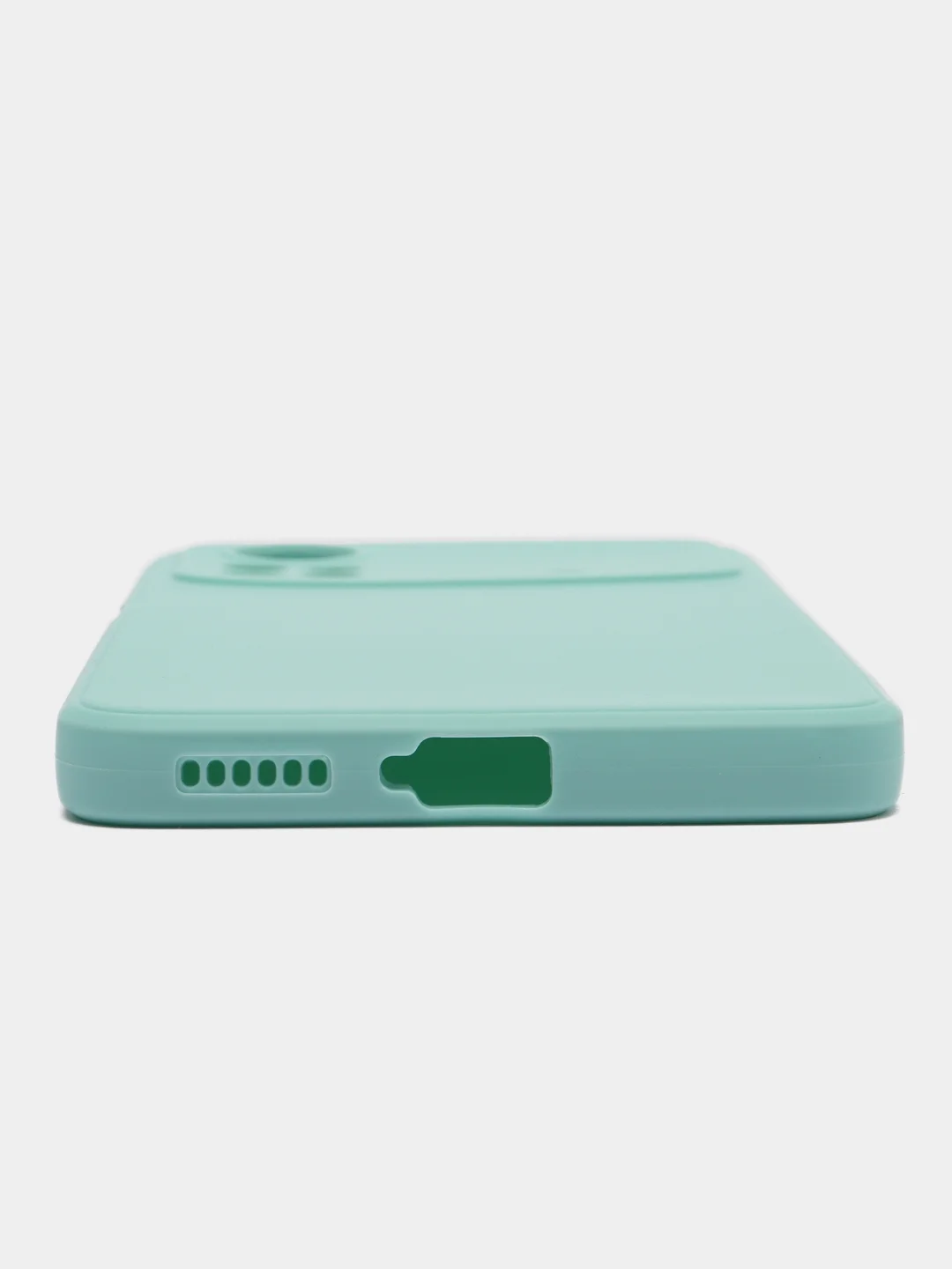 Мятный чехол Xiaomi Poco X4 Pro (Сяоми Поко Х4 Про), прозрачный