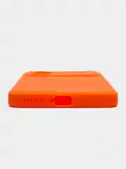Оранжевый чехол Xiaomi Poco X4 Pro (Сяоми Поко Х4 Про), прозрачный