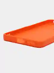 Оранжевый чехол Xiaomi Poco X4 Pro (Сяоми Поко Х4 Про), прозрачный