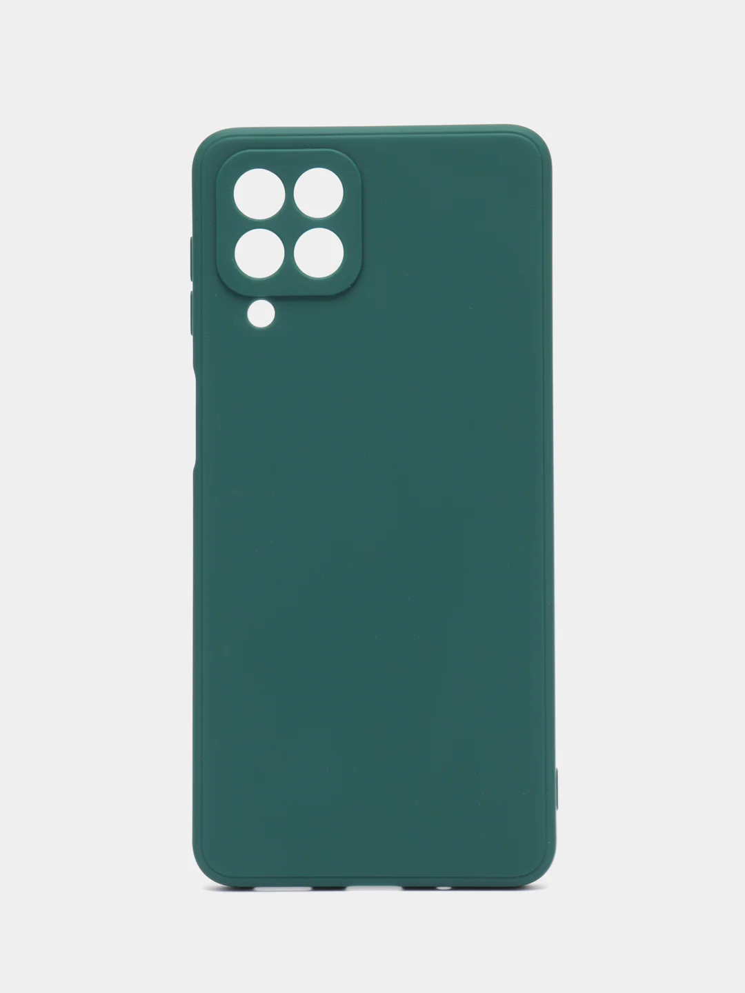 Тёмно-зелёный чехол для Samsung M53 5G (Самсунг М53), с защитой камеры