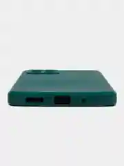 Тёмно-зелёный чехол для Samsung M53 5G (Самсунг М53), с защитой камеры