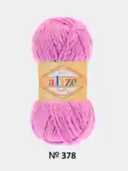 Тёмно-розовый пряжа Alize Softy (Ализе Софти)