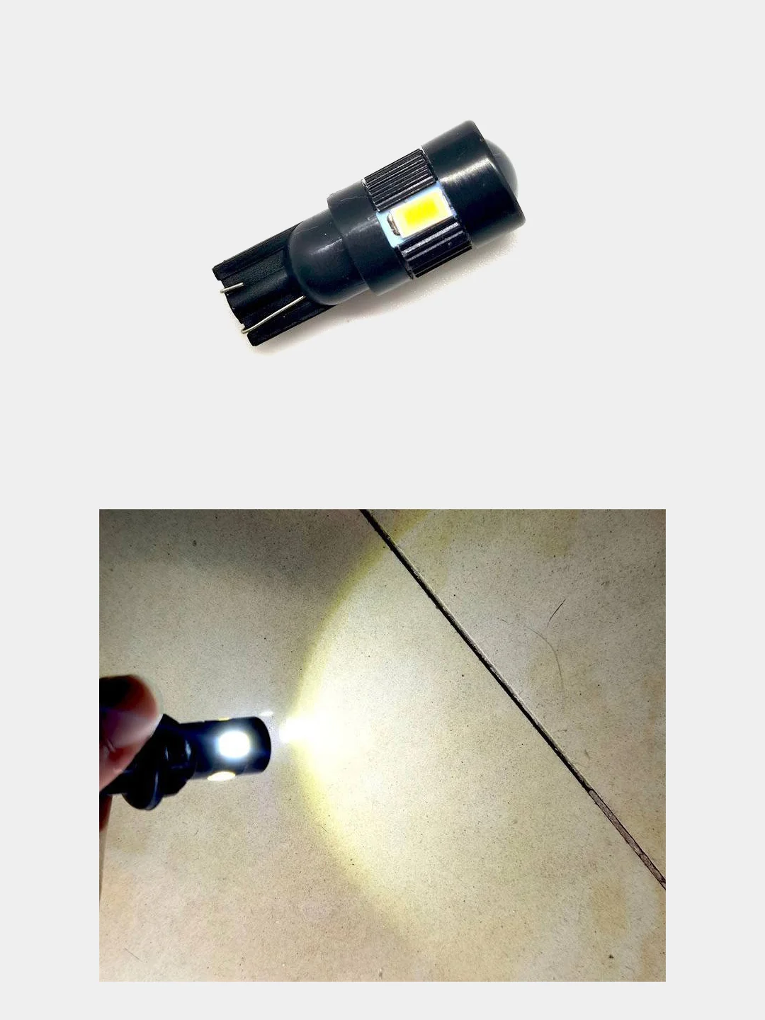 Светодиодная лампа W5W T10 / Габаритные огни LED