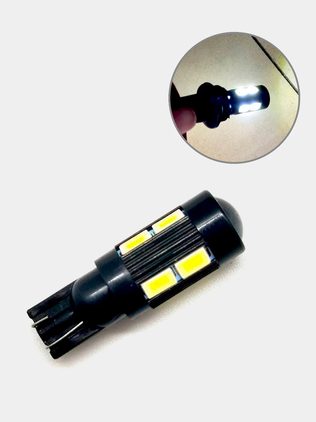 Светодиодная лампа W5W T10 / Габаритные огни LED