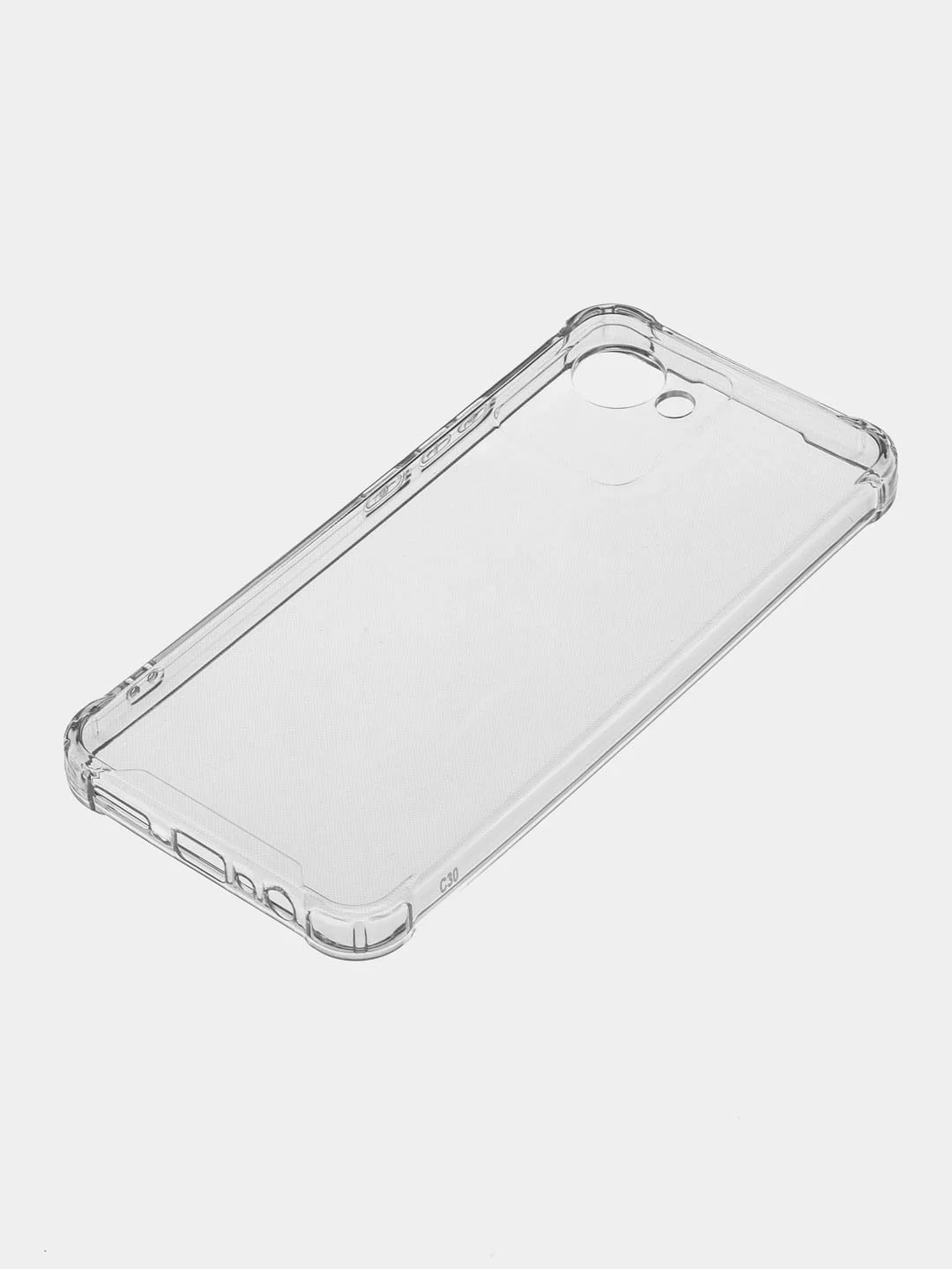 Мятный чехол для Realme C30 / C30S / Narzo 50i PRIME / Реалми силиконовый, матовый, прозрачный