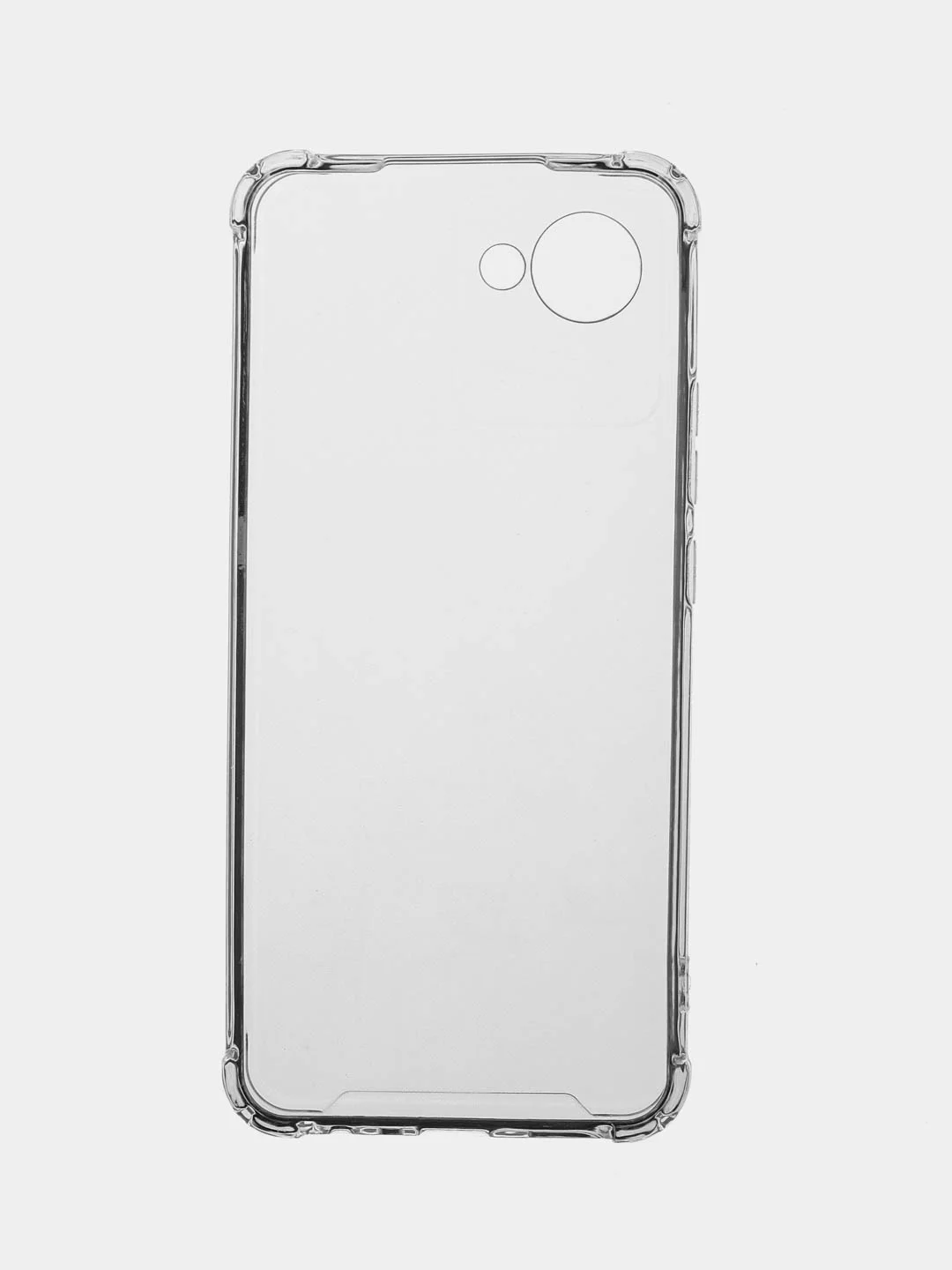 Мятный чехол для Realme C30 / C30S / Narzo 50i PRIME / Реалми силиконовый, матовый, прозрачный