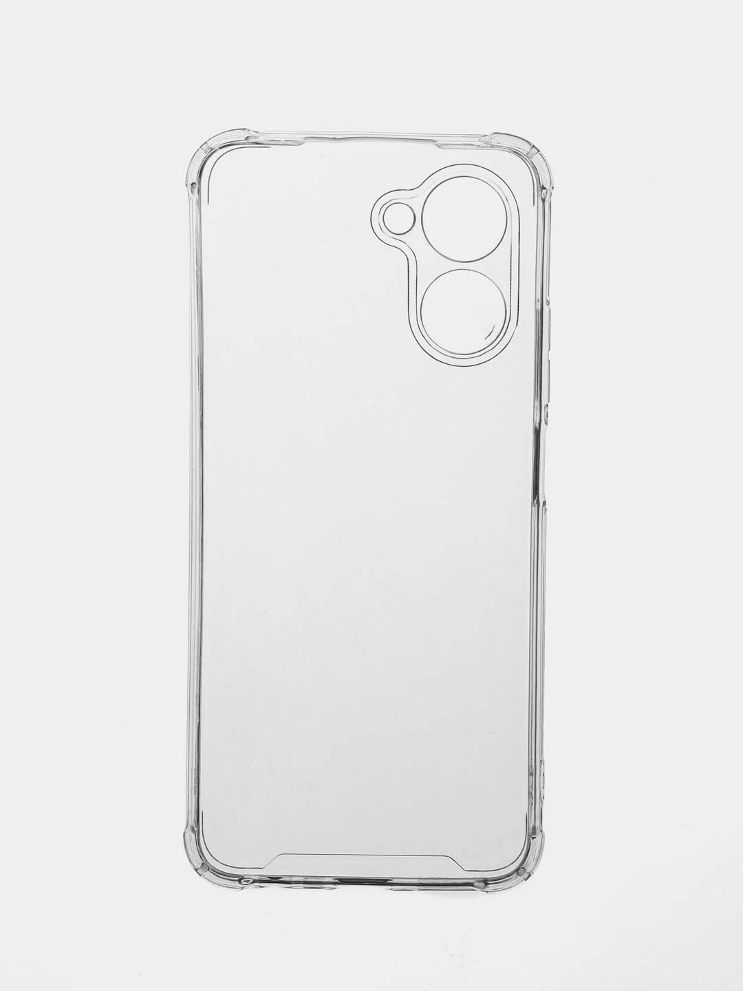 Лимонный чехол для Realme C33 (Реалми С33) силиконовый, матовый