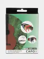 Черный каподастр для гитары, зажим для струн, 4 цвета