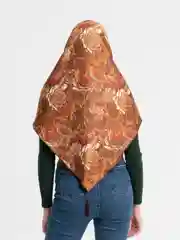 Бронзовый платок женский, на флисе, 5 цветов