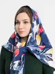 Желтый платок женский, на флисе, 5 цветов