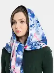 Розовый платок женский, на флисе, 5 цветов