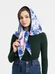 Розовый платок женский, на флисе, 5 цветов