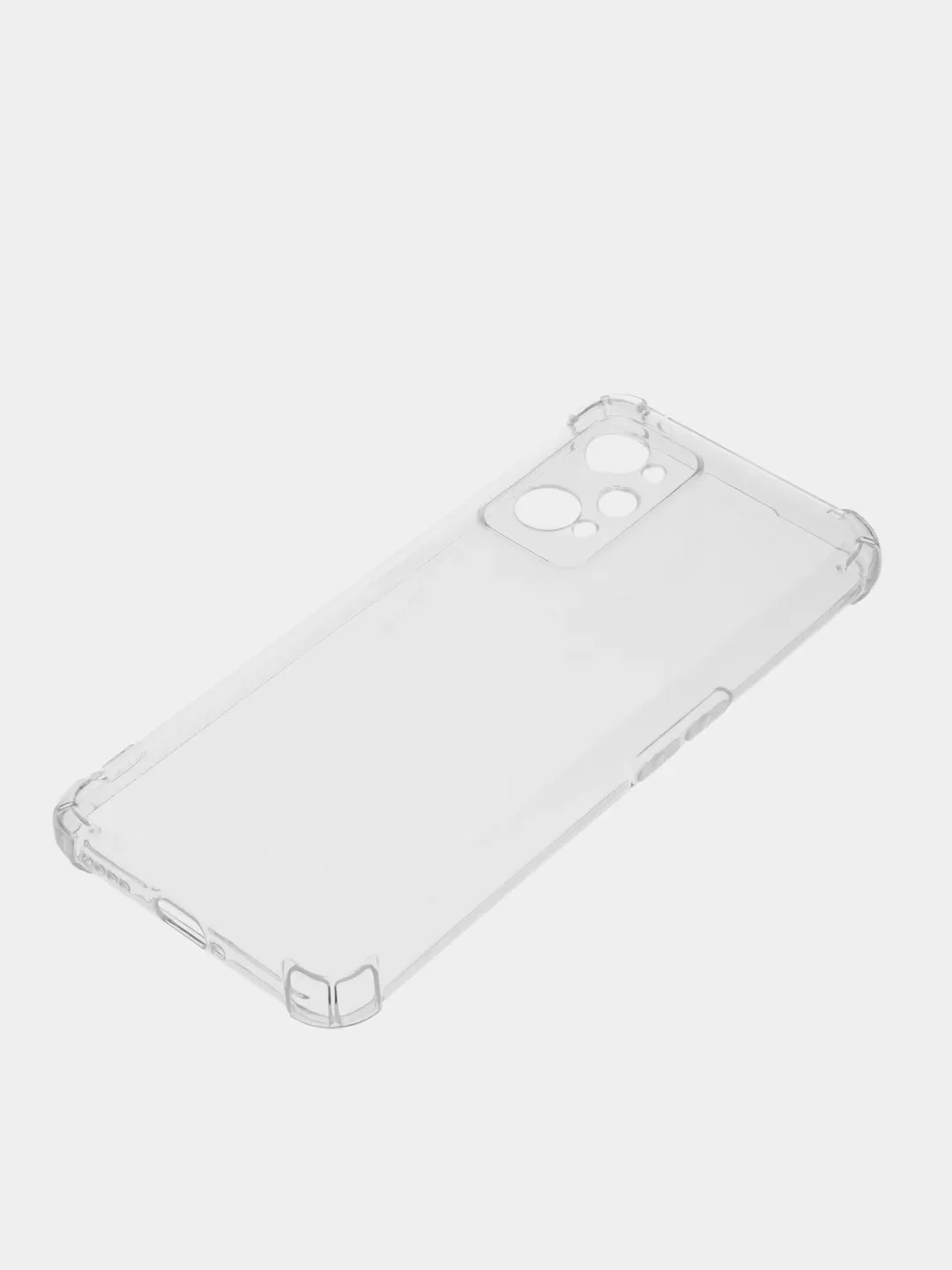 Прозрачный чехол для Realme GT Neo 2 / GT 2 / GT Neo 3T ( ГТ Нео 2 / ГТ Нео 3Т ), силиконовый с защитой камеры, прозрачный