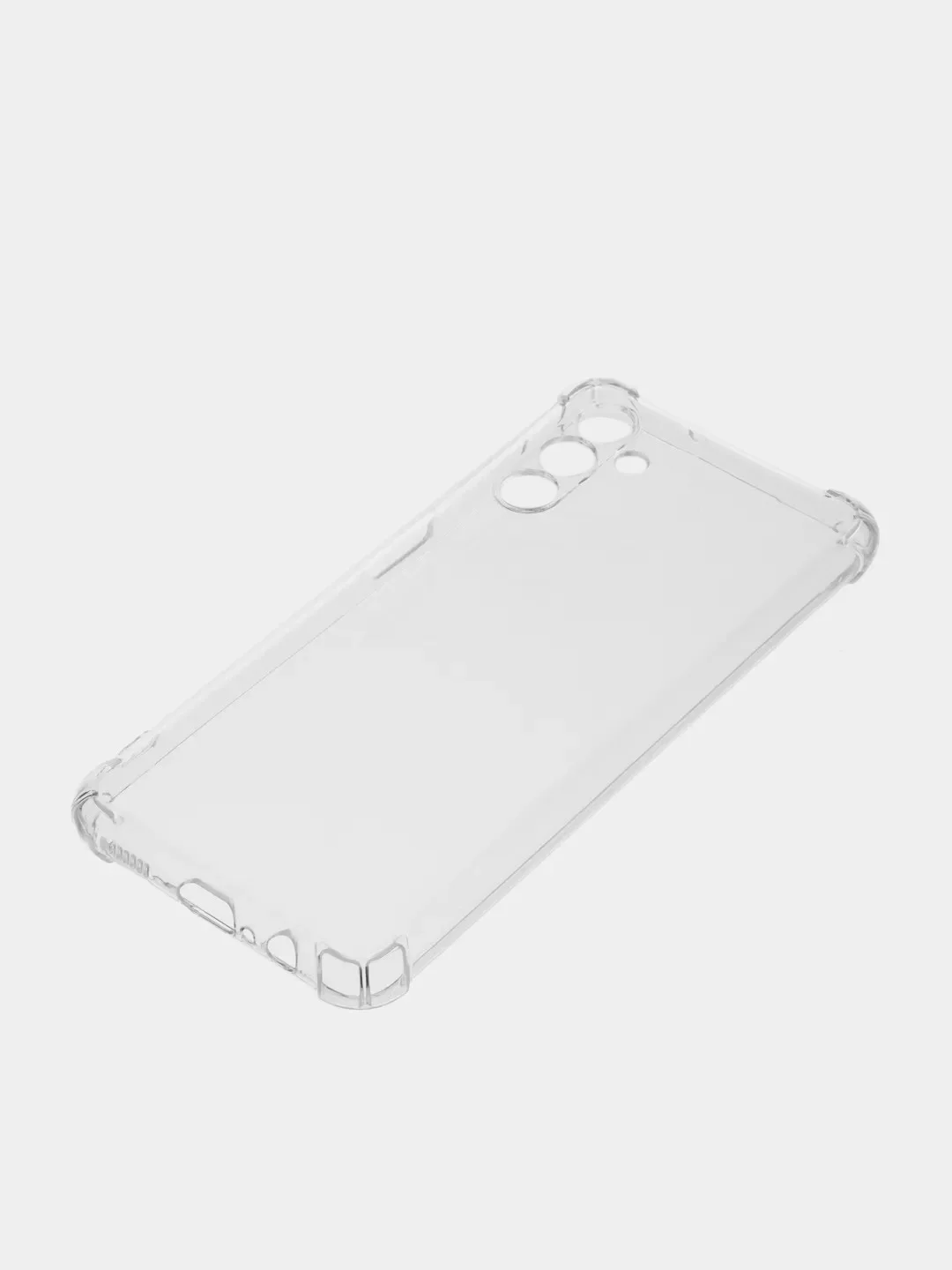 Серебряный чехол Samsung Galaxy A04S, A13 5G, M13 5G (Самсунг Галакси А13, А04С), силиконовый