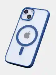 Синий чехол MagSafe для iPhone 11, 12, 13, 14, 15, Pro, Pro Max, Plus, mini, айфон, магсейф