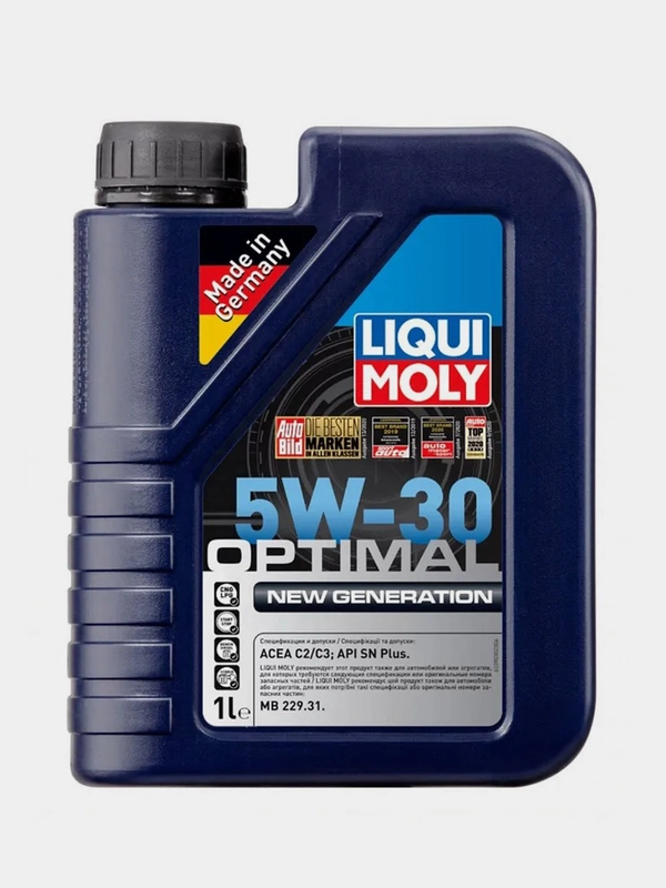 Моторное масло Liqui Moly Optimal New Generation, НС-синтетическое, 5W-30