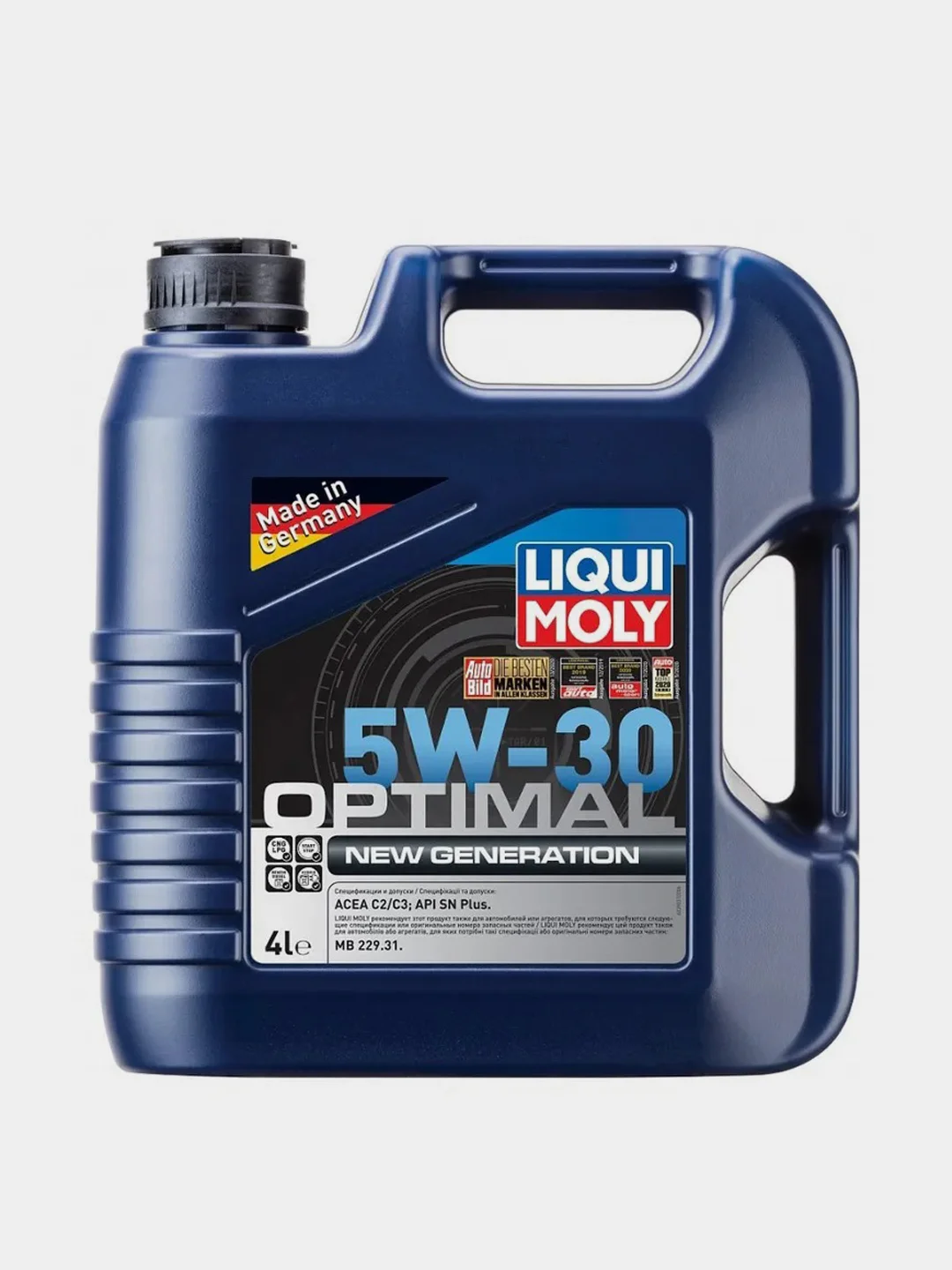 Моторное масло Liqui Moly Optimal New Generation, НС-синтетическое, 5W-30