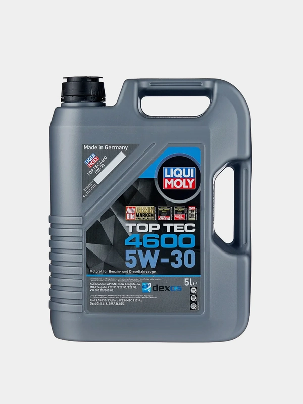 Моторное масло Liqui Moly Top Tec 4600, НС-синтетическое, 5W-30