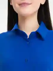 Синий костюм женский, сингапур