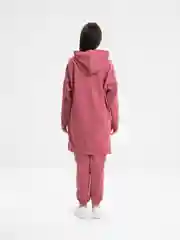 Фуксия женский комплект двойка, костюм, оверсайз,  Двунитка, Турция