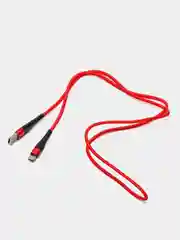 Красный кабель для зарядки micro-USB / Type-C Borofone BX32