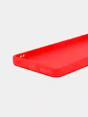 Красный силиконовый чехол для Tecno Camon 19 / 19 Pro (Техно Камон 19 / 19 Про), прозрачный