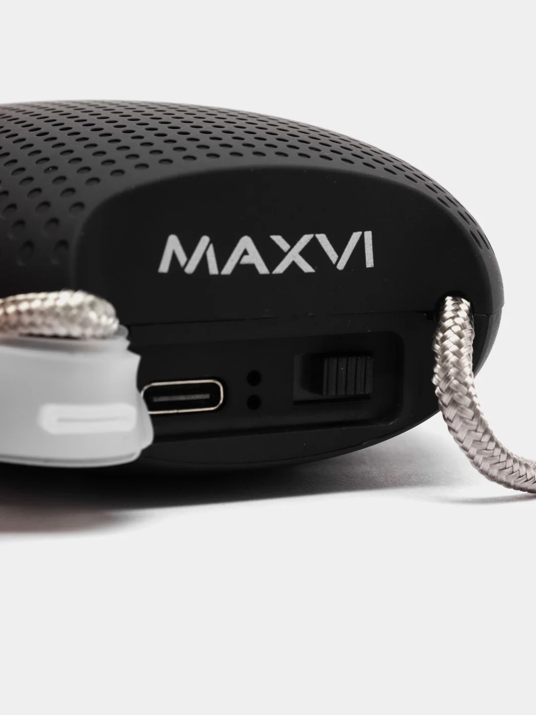 Серый беспроводная портативная колонка Maxvi PS-01