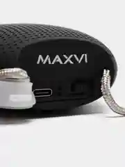 Серый беспроводная портативная колонка Maxvi PS-01