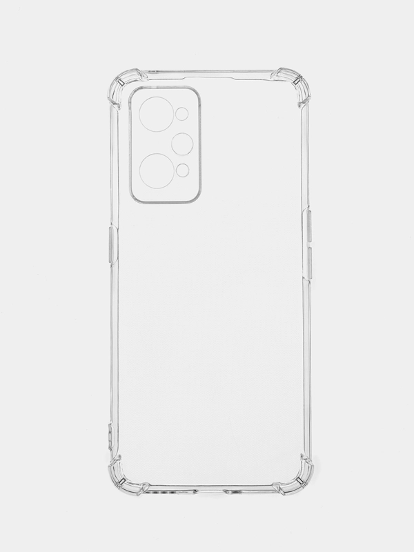 Чехол Realme GT Neo 2 / GT Neo 3T, прозрачный, противоударный, с защитой камеры