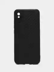 Черный чехол силиконовый для Xiaomi Redmi 9A,  Сяоми Редми 9А карбон