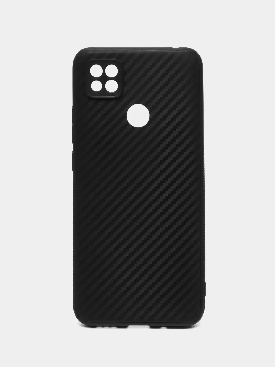Чехол силиконовый для Xiaomi Redmi 9C, Redmi 10A, Сяоми Редми 9С / Редми 10А карбон