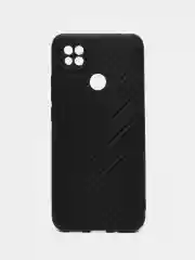 Чехол силиконовый для Xiaomi Redmi 9C, Redmi 10A, Сяоми Редми 9С / Редми 10А карбон