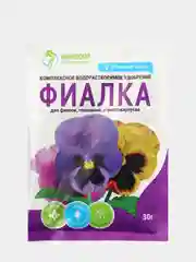 Удобрение для фиалок, стрептокарпусов, глоксиний, 30г