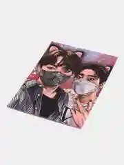 Розовый открытки k-pop "Stray Kids", почтовые